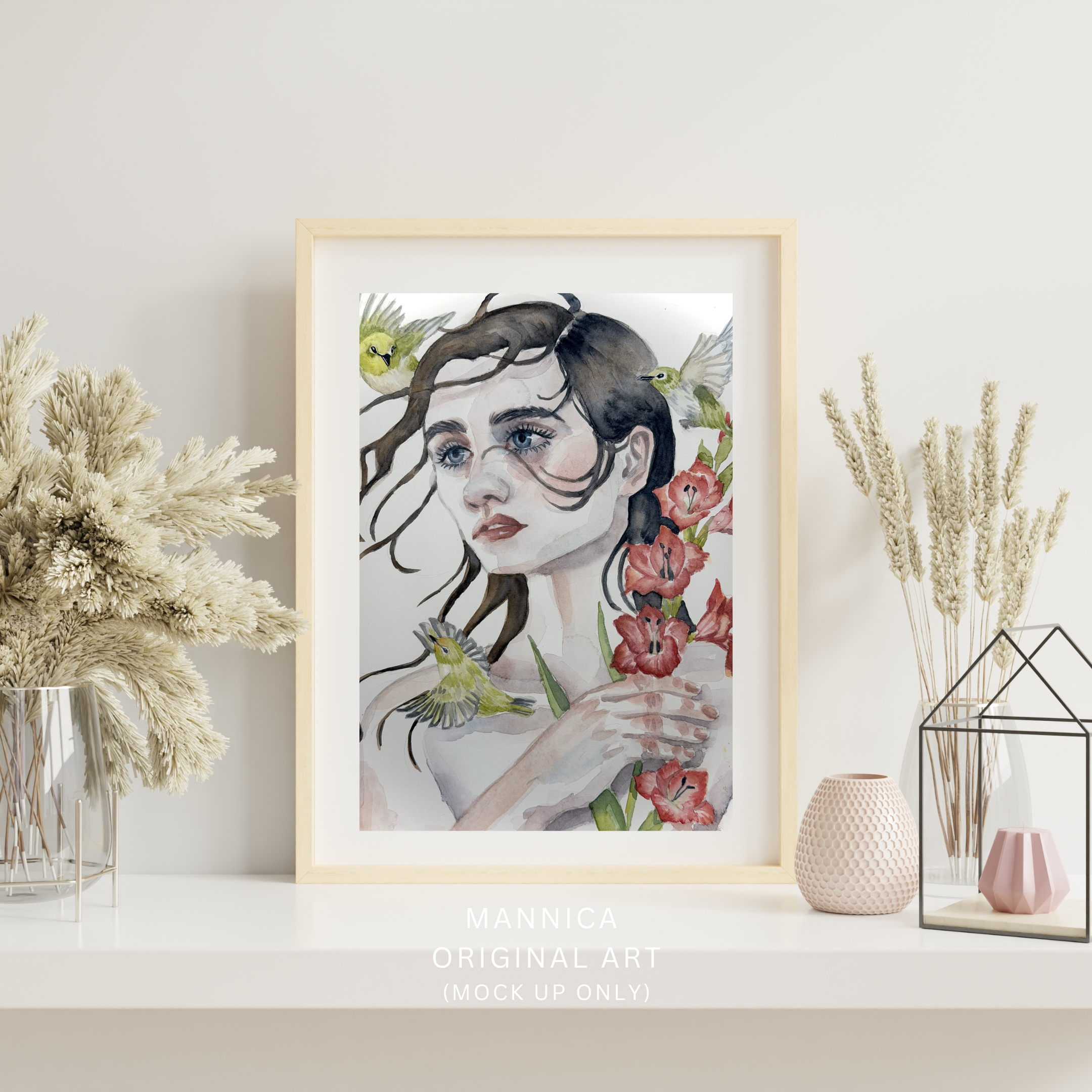 March 2026 Framed Original Artwork