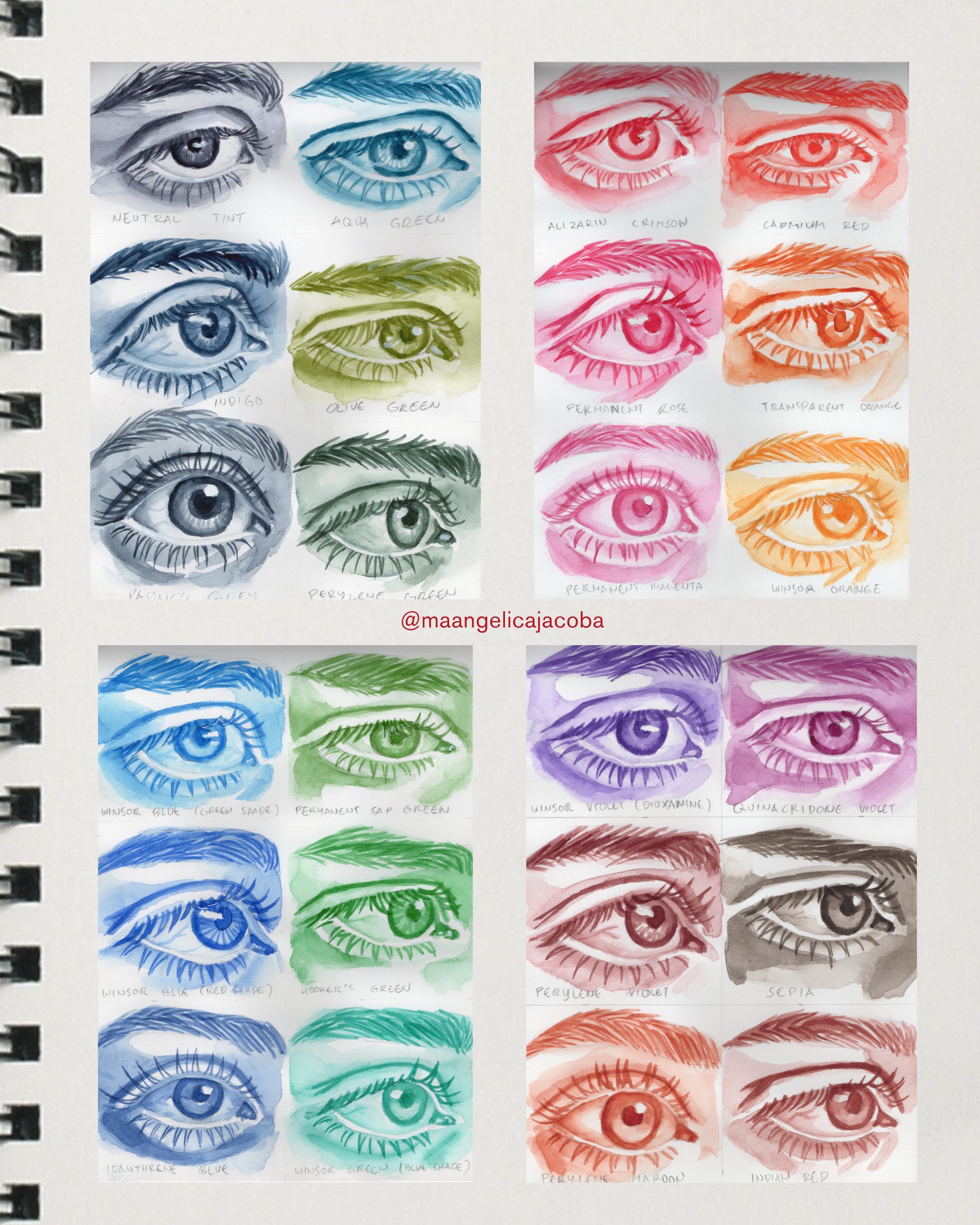 Monochrome Watercolor Splash Painting Commissions